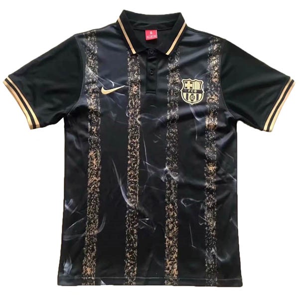 Polo Barcelona 2019-2020 Negro Amarillo